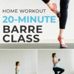 20-minute barre class | online barre class