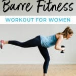 barre workout for women | home workouts | barre