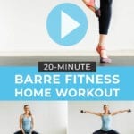 barre workout video | home workout | barre cardio