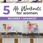 Core Exercises for Women | best ab workouts for women