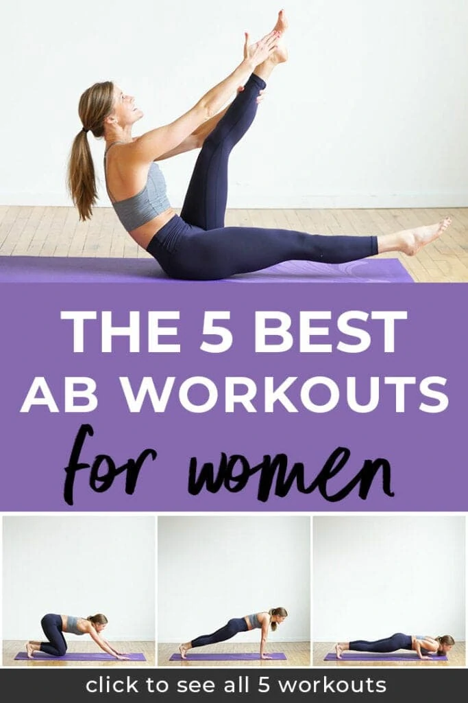 5 Ab Workouts for Women