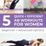 Ab Workouts for Women | The 5 Best Ab Workouts