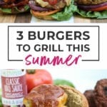grilling recipes | burger recipes | california burgers | veggie burgers