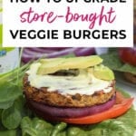 veggie burger | burger toppings