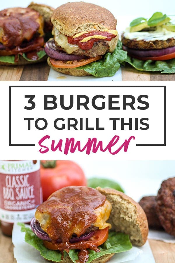 Grilled burgers | Healthier Burger Recipes