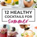 summer drinks | healthy cocktails| healthy mocktail recipes