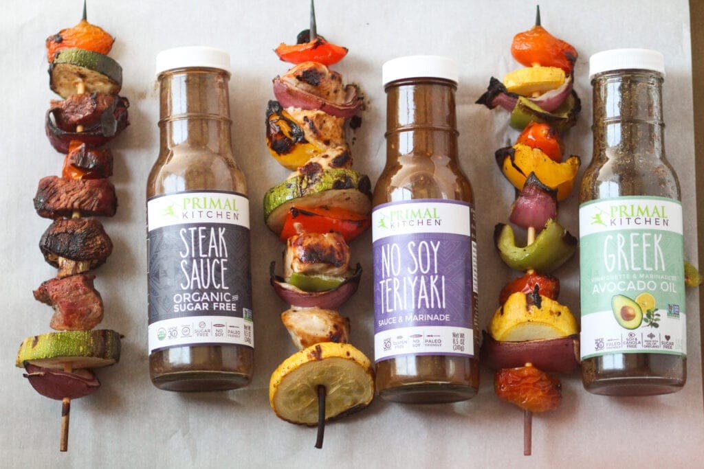 kabob marinade | Primal Kitchen sauces and marinades 