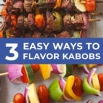kabob recipes | chicken kabobs, veggie kabobs, beef kabobs