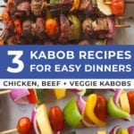 easy dinner ideas | kabob recipes