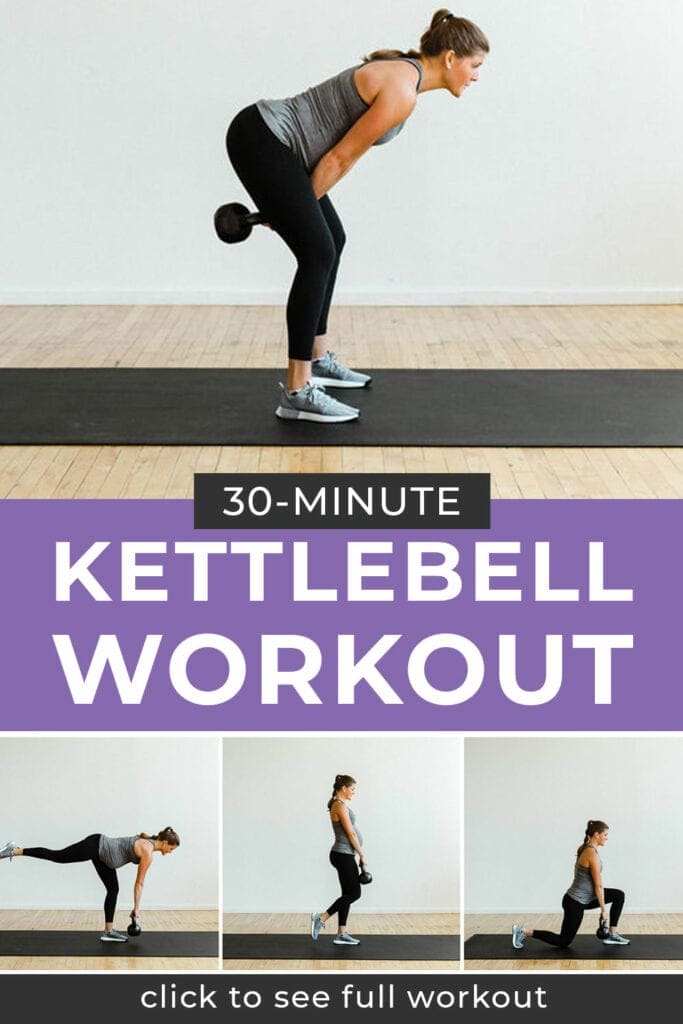 30 Minute Amrap Full Body Kettlebell Workout Nourish Move 30 Minute Amrap Full Body Kettlebell Workout Nourish Move