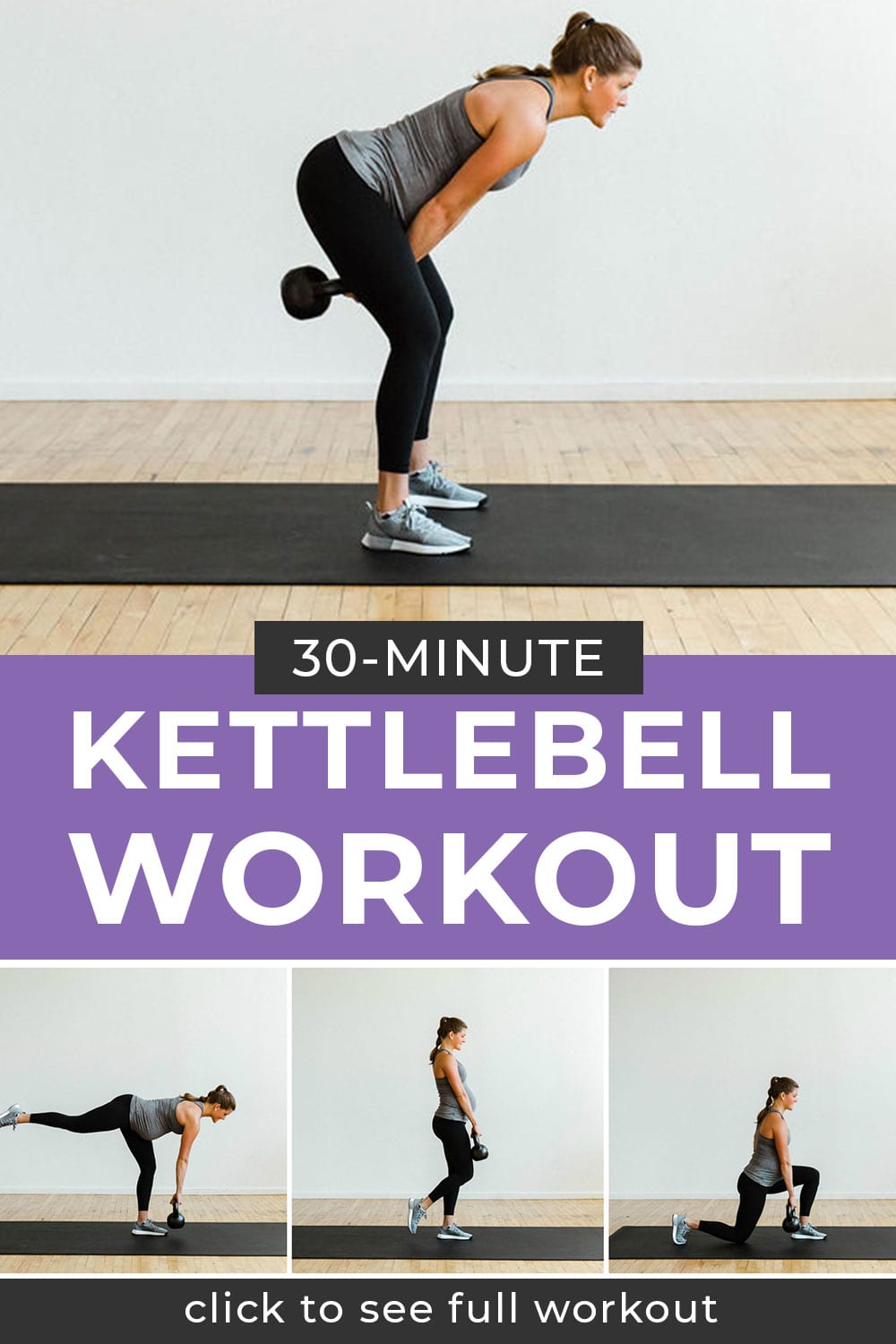 30 minute workout | kettlebell workout - Nourish, Move, Love