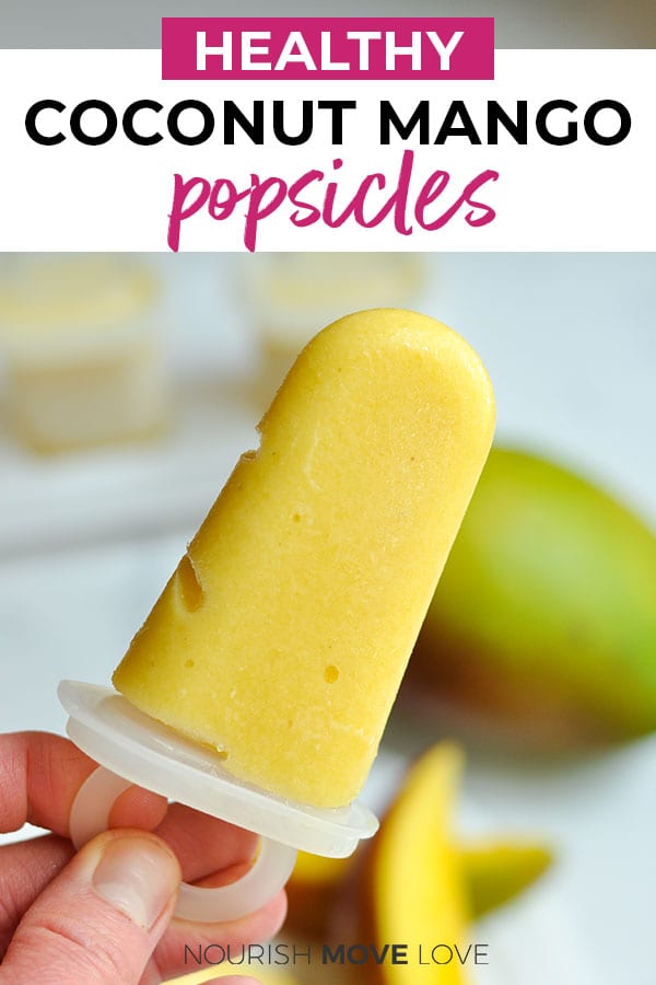 mango smoothie popsicles