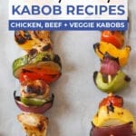 healthy dinner ideas | kabob recipes