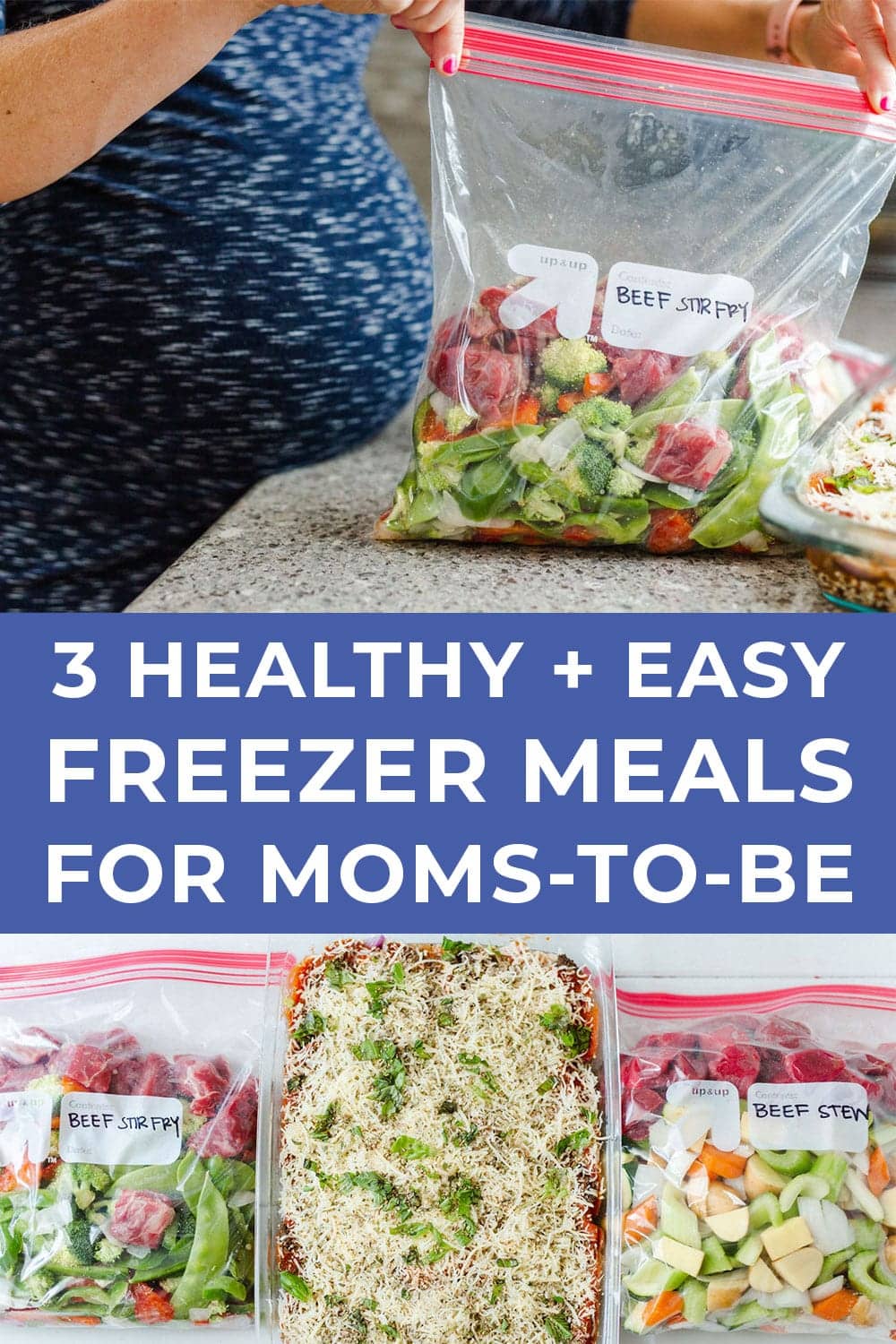 Easy Freezer Meals: 3 Dinners to Stock Your Freezer | Nourish Move Love