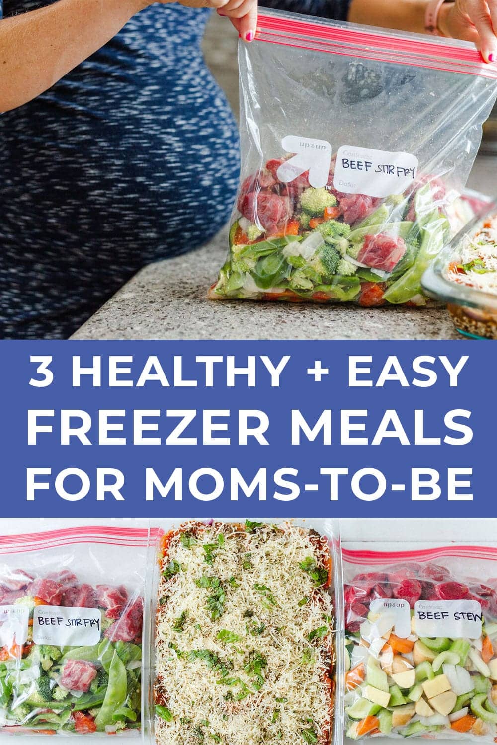 Easy Freezer Meals 3 Dinners To Stock Your Freezer Nourish Move Love