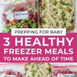 Easy Freezer Meals: 3 Dinners to Stock Your Freezer | Nourish Move Love