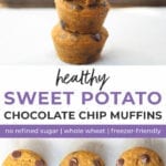 Healthy Sweet Potato Muffins | Back To School Recipes
