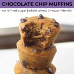 Healthy Muffins | Sweet Potato Muffins