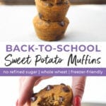 sweet potato muffins | breakfast meal prep