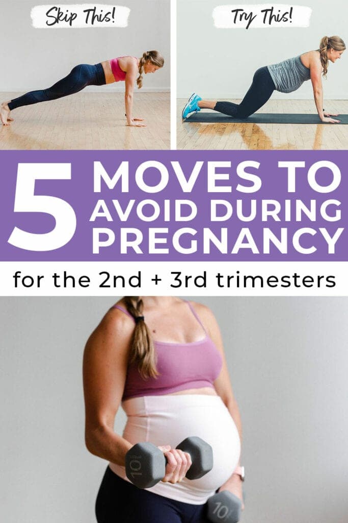 5 exercises to avoid during pregnancy