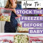 How To Stock The Freezer Before Baby