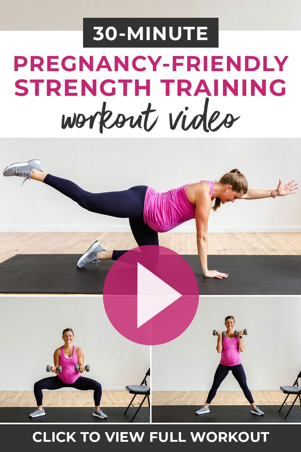 Full body dumbbell workout pregnancy workouts Nourish, Move, Love