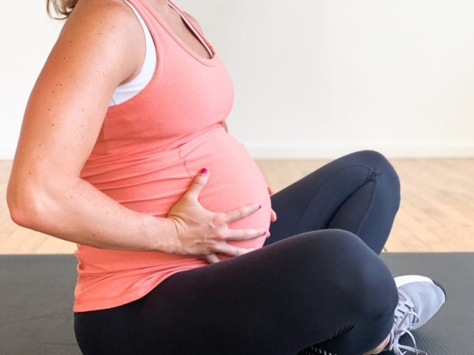 transverse abdominal breathing | pregnancy workouts