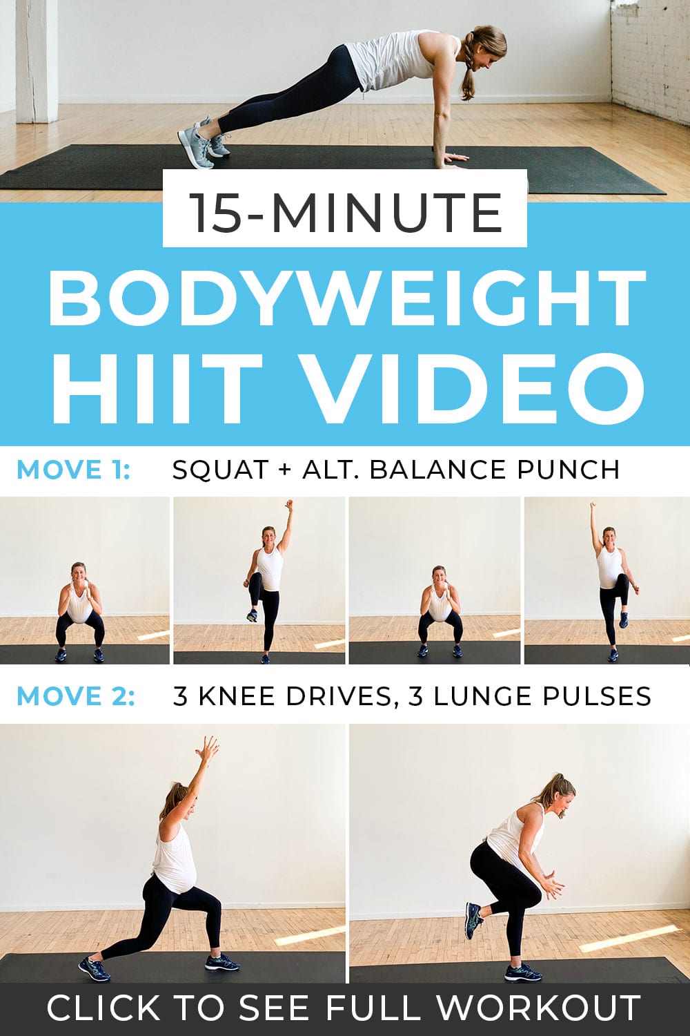 15Minute Bodyweight Workout (Video) Nourish Move Love