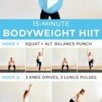 beginner workout at home: bodyweight workout