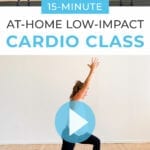 at home beginner workout - low impact cardio