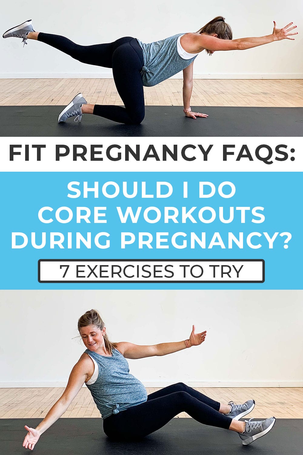 8 Safe Pregnancy Ab Exercises Video Nourish Move Love