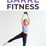 Pin for Pinterest of power barre workout at home