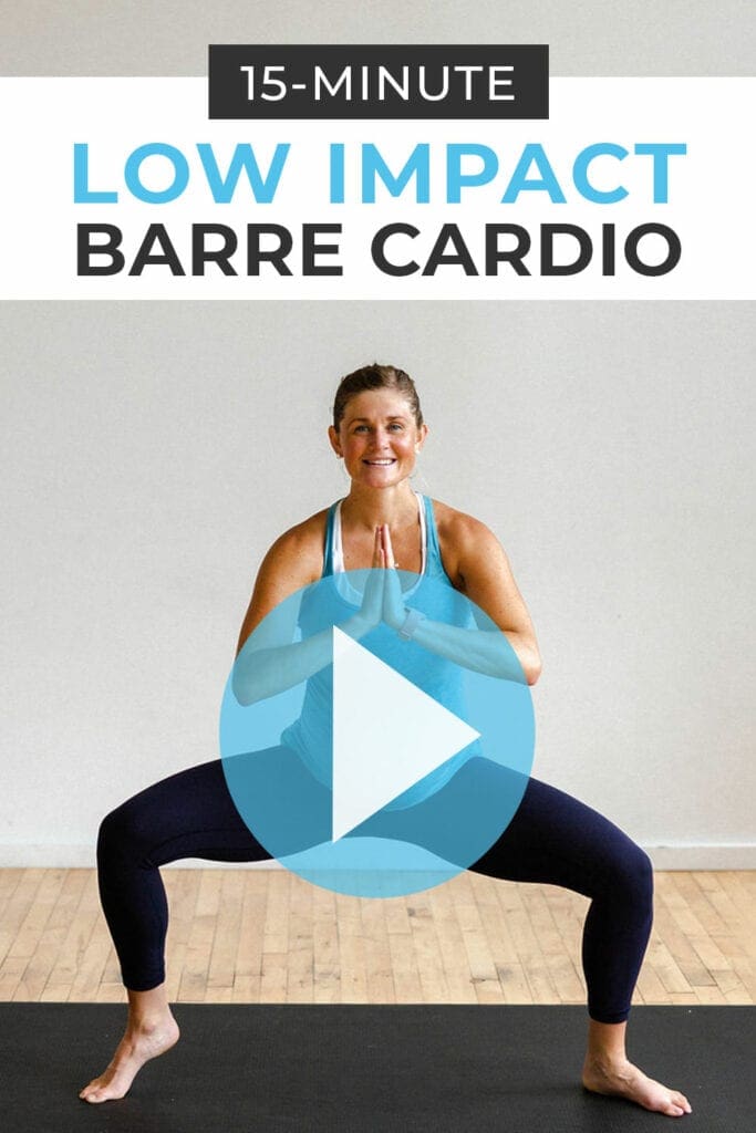 Barre workout with no impact