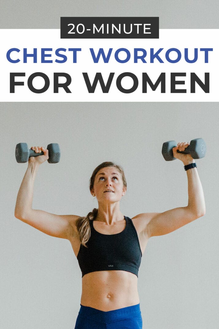 6 Best Chest Exercises for Women (Video) | Nourish Move Love