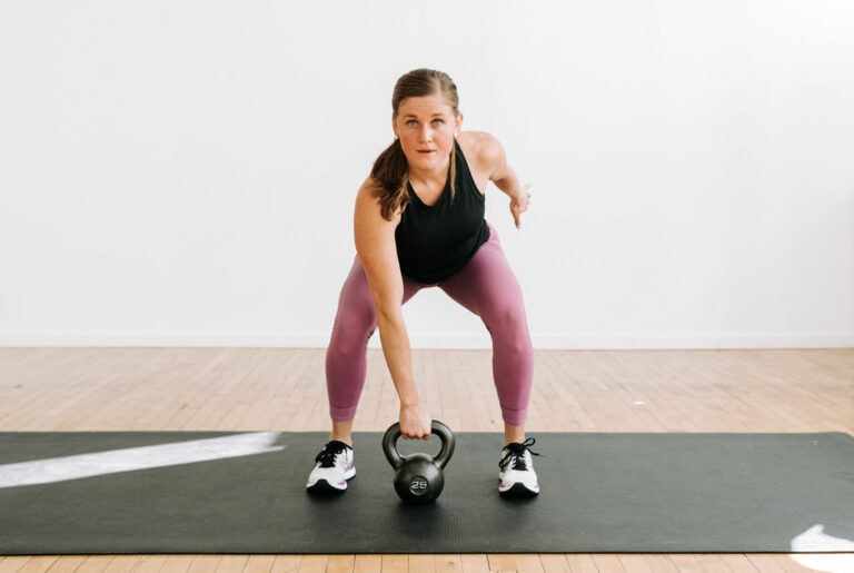 30Minute Kettlebell HIIT Workout for Women Nourish Move Love