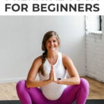 Prenatal Yoga Flow pin for pinterest