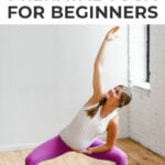 Prenatal Yoga Flow pin for pinterest