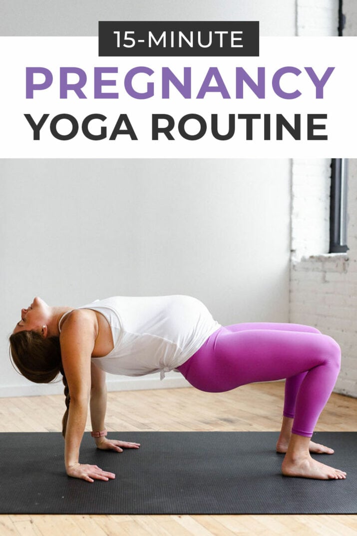 30Minute Prenatal Yoga Flow at Home (VIDEO) Nourish Move Love