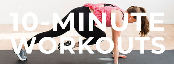 10 Minute home workouts