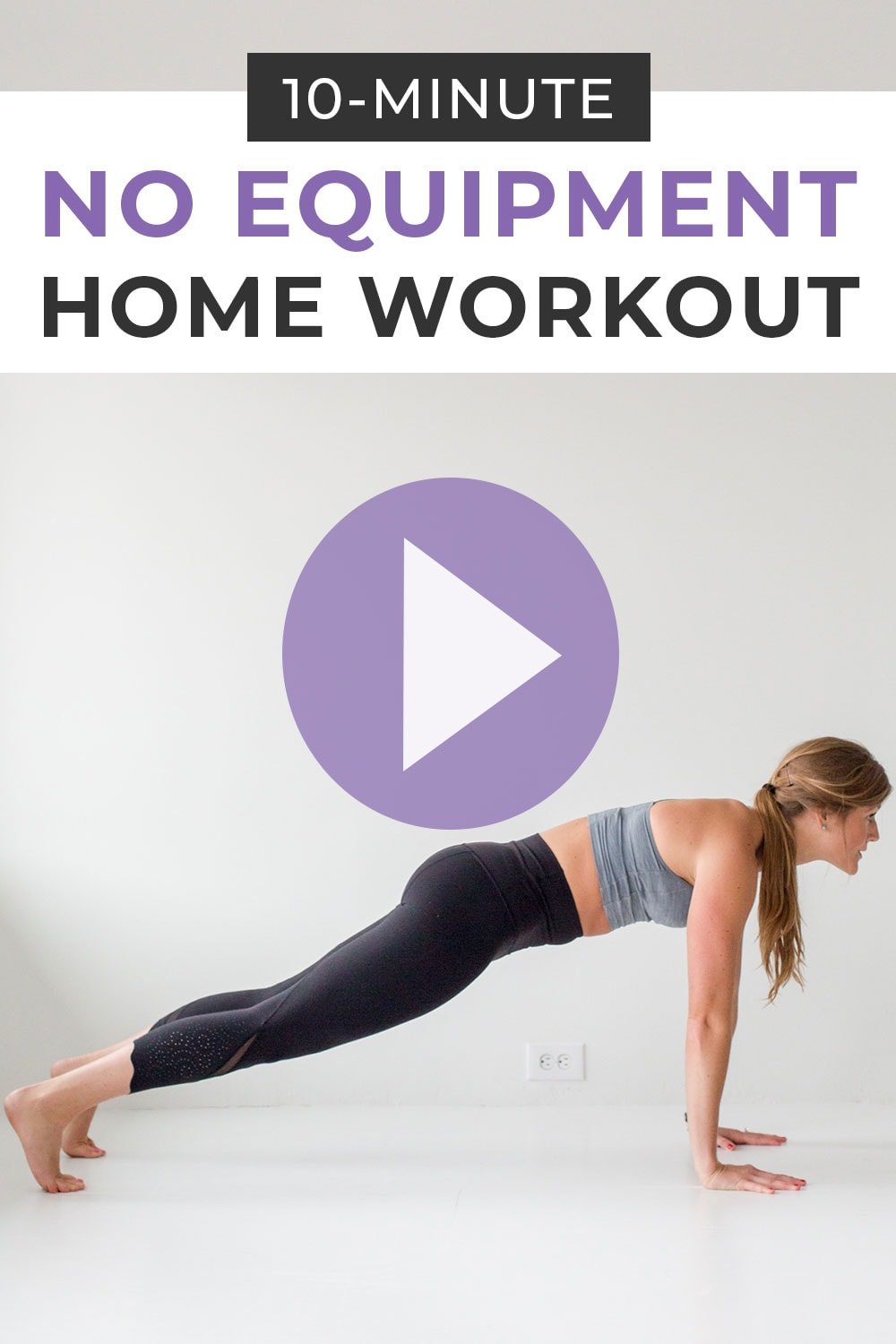 No Equipment Workout 10Minute AMRAP Workout Nourish
