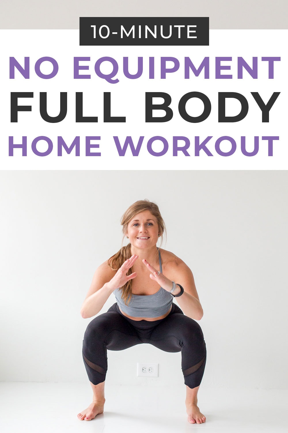 No Equipment Workout 10Minute AMRAP Workout Nourish