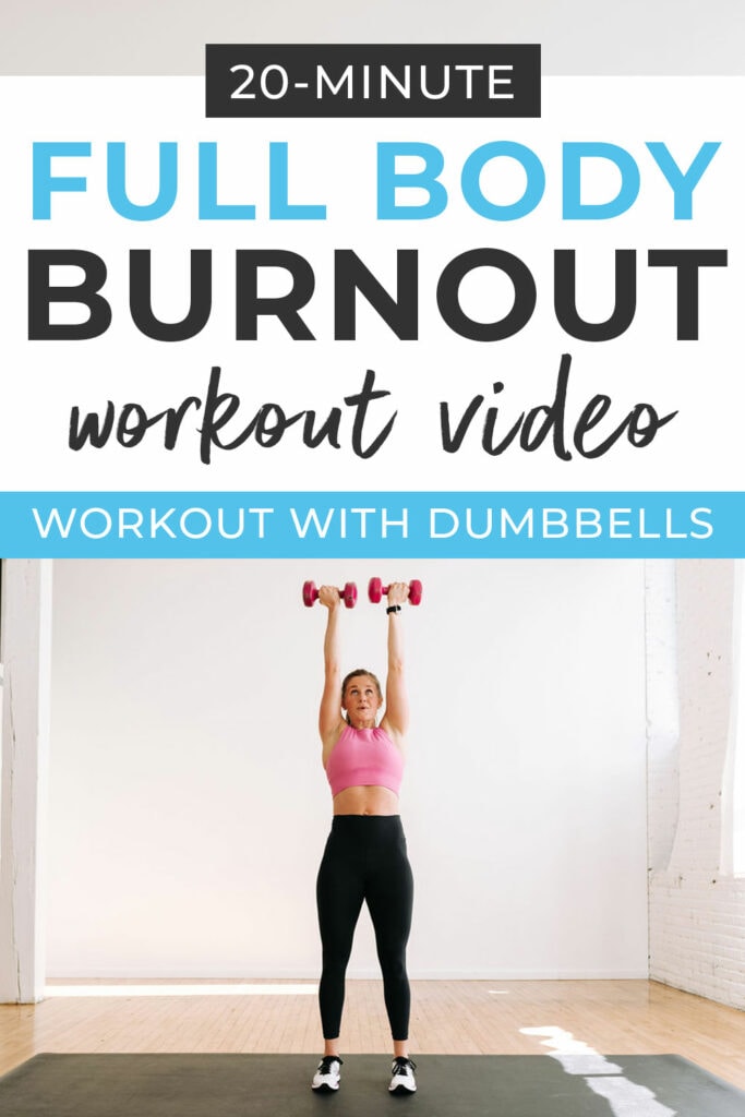 Full Body HIIT Workout with Weights