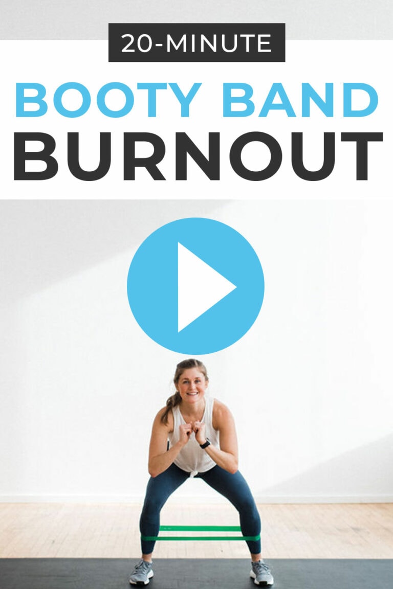 20Minute Booty Band Workout (Video) Nourish Move Love