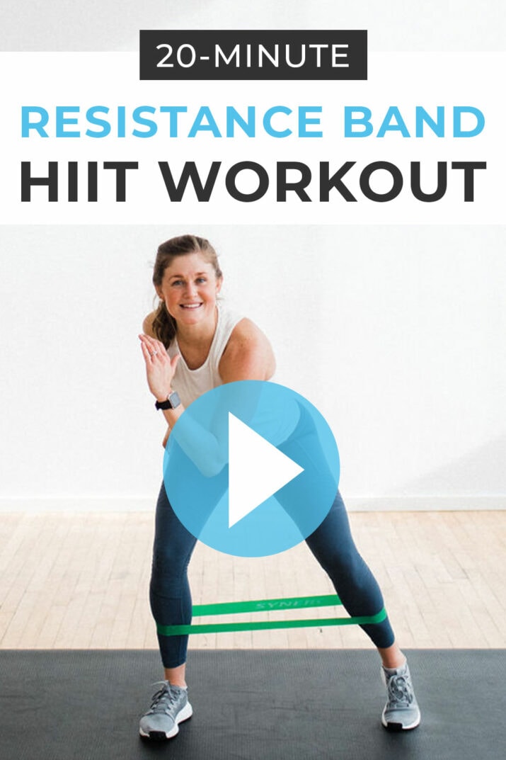 20Minute Booty Band Workout Legs, Cardio + Core