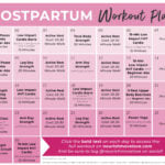 Postpartum Workout Plan