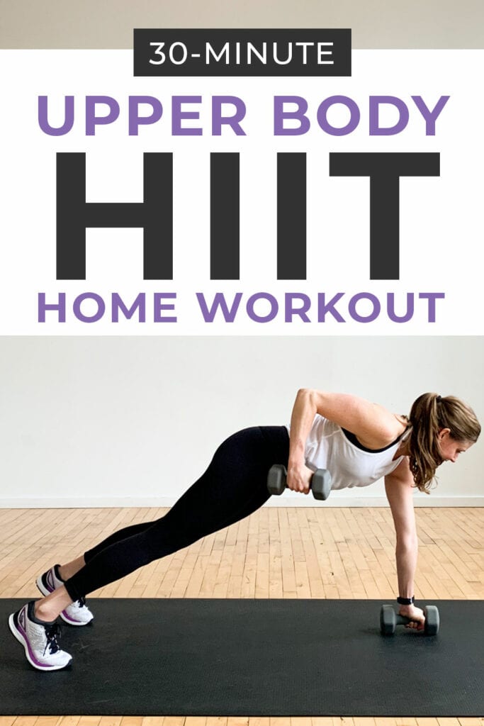 6 Day Hiit Workout With Weights Upper Body for Women