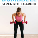 Pin for Pinterest of the best full body workout in 20 minutes