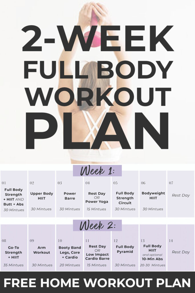 14 Day Full Body Workout Plan