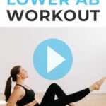 Pin for Pinterest - lower ab workout for women