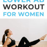 Pin for Pinterest - lower ab workout for women